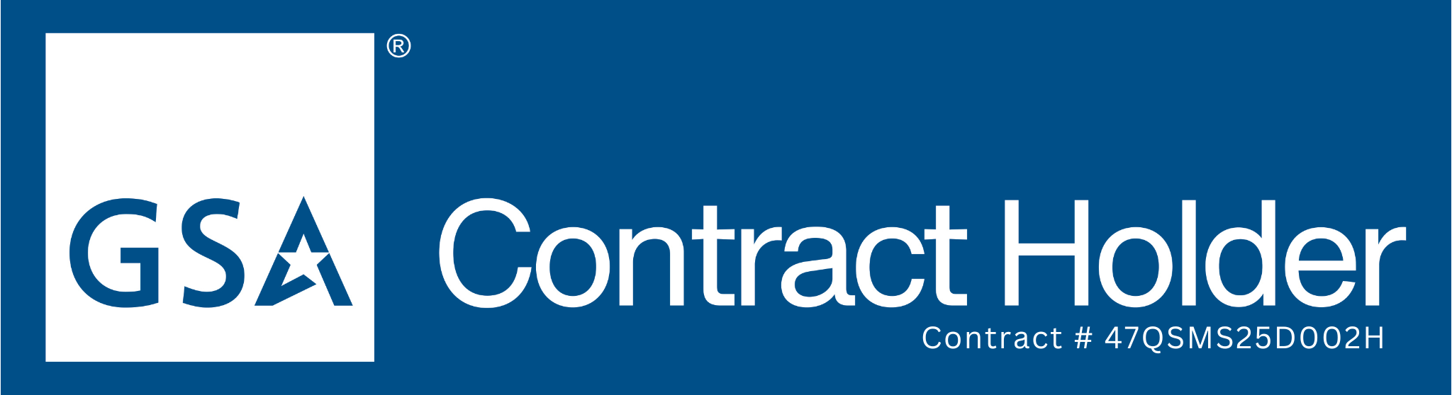 acc-GSA contract holder logo with contract number GSA contract holder logo