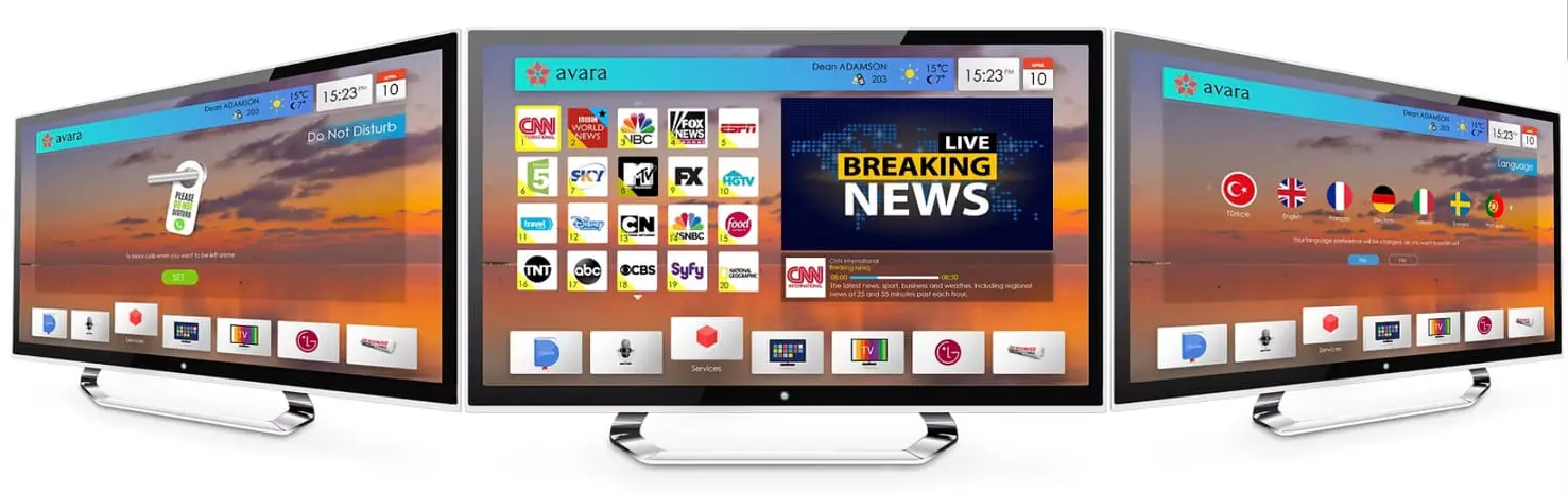 3-tv image Nevotek hospitality solutions triple play tv image