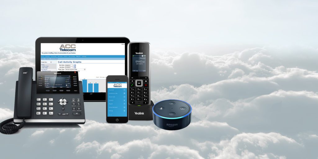 Cloud Phone System with IP phone and other compatible devices.