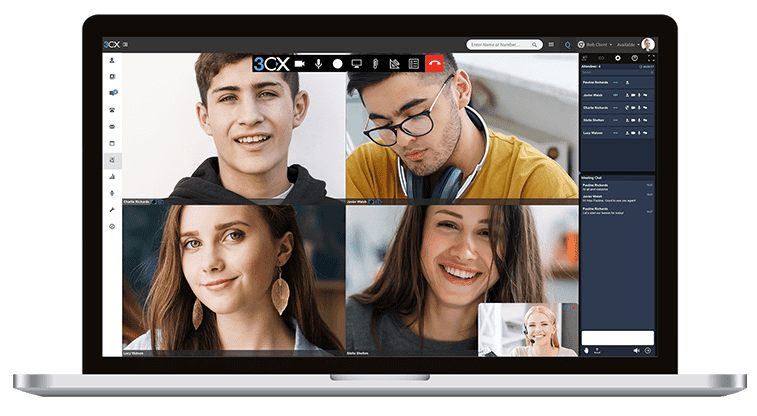 3CX WebMeeting Video Conferencing tool for eLearning
