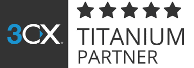 3CX Titanium Partner badge 