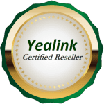 Yealink Certified Reseller badge