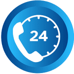 Cloud Voice calling 24 hours, anywhere, any time icon