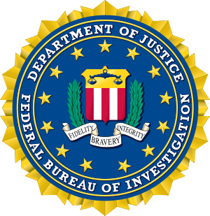 FBI government seal badge